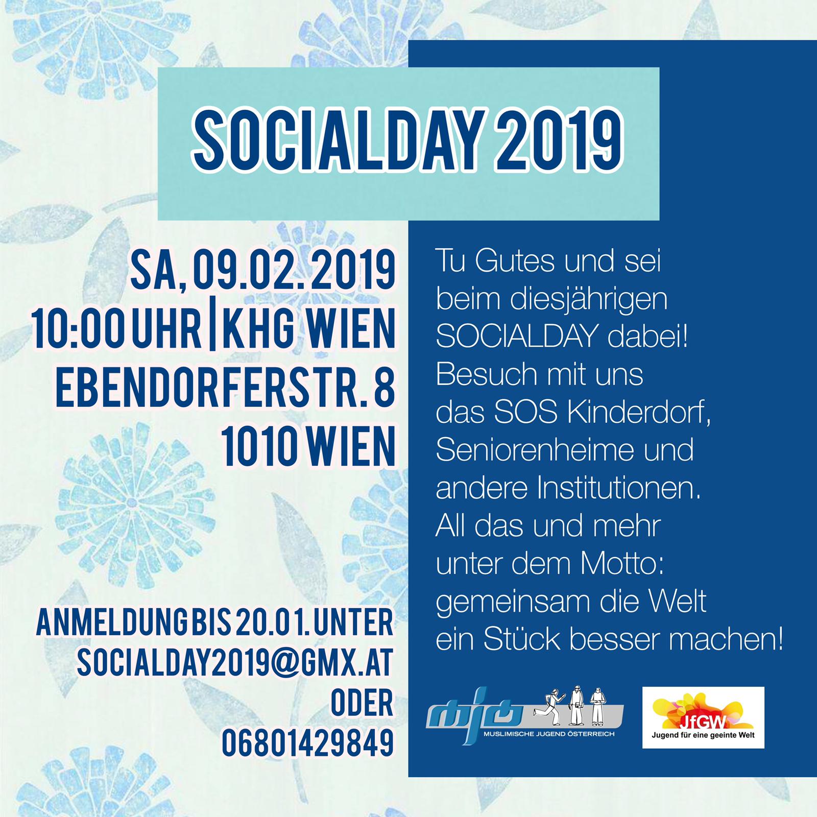 Flyer Socialday 2019