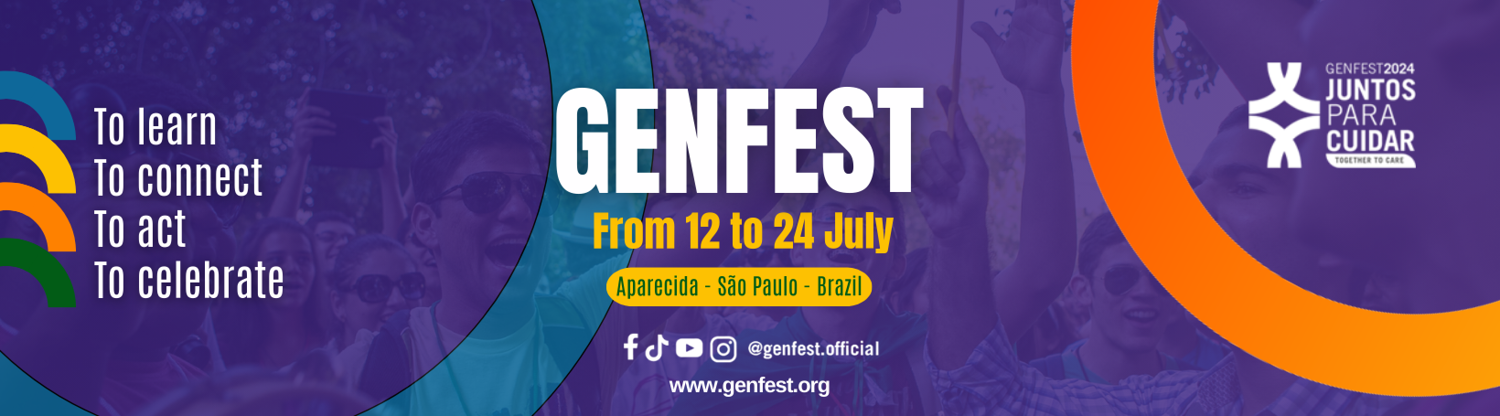 Banner Veranstaltung Genfest 2024 in Brasilien