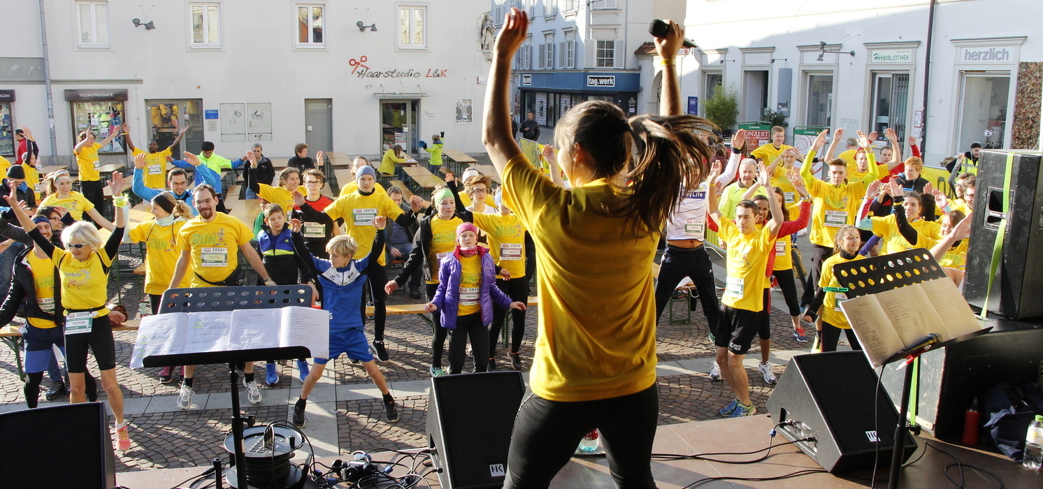 Run4unity - Aufwärmtraining Teilnehmer: innen